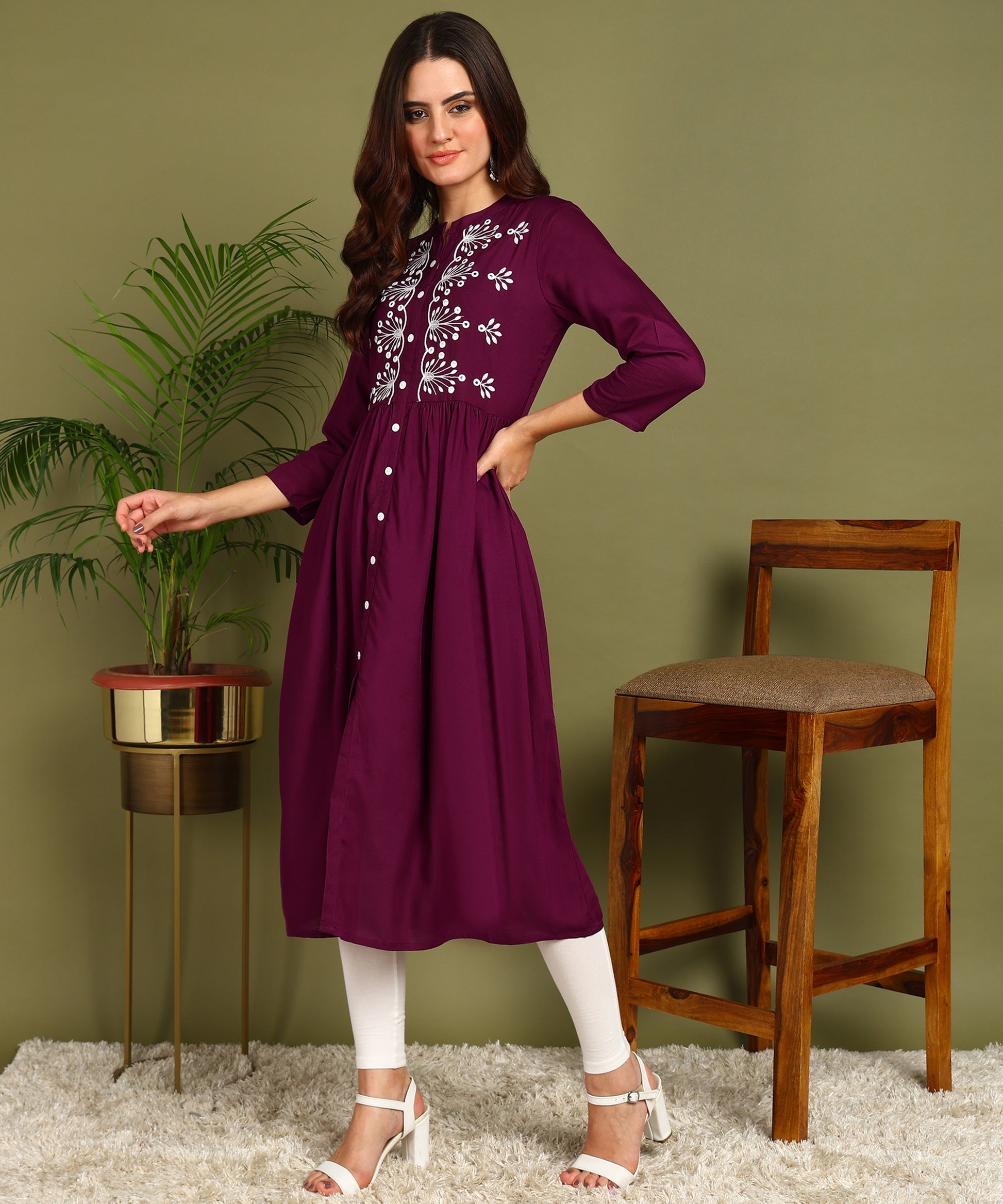 Kurta Mor Purple 2