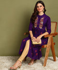 Kurta Leaf Violet 3