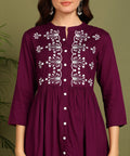 Kurta Mor Purple 4