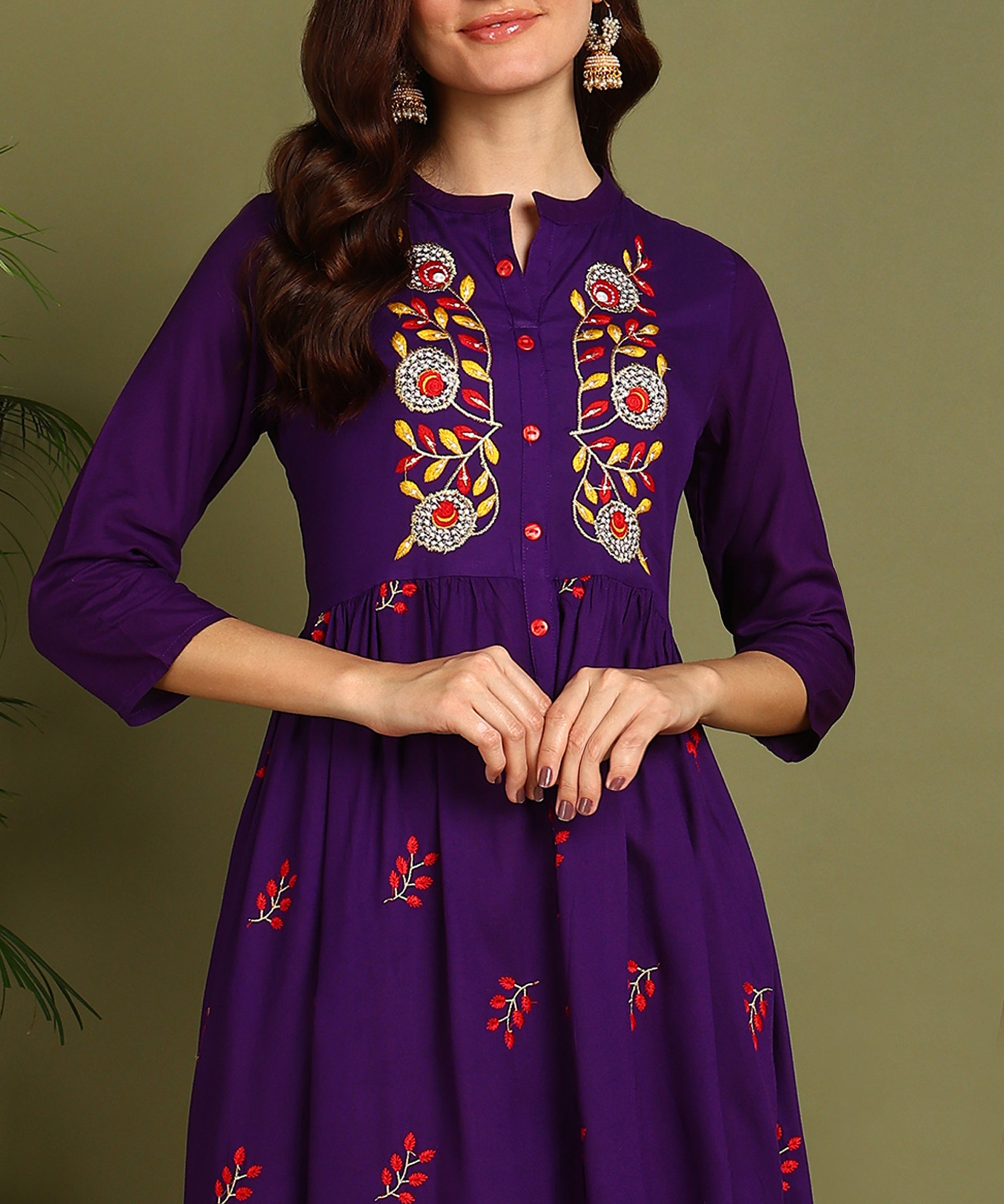 Kurta Leaf Violet 5