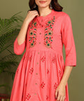 Kurta Leaf Peach 6