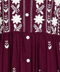 Kurta Full W Seq Purple 6