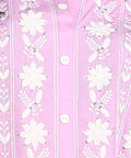 Kurta Whiteemb Lavander 7